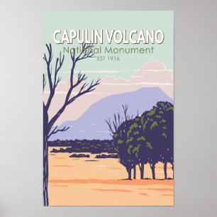 Capulin Volcano  nationaal monument Poster