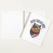 Capy 4 juli Patriotisch Capybara Vectorontwerp_ Planner (Display)