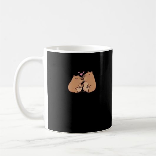 Capy Better Together Schattig Dierendesign Koffiemok (Links)