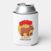 Capy Birthday Blikjeskoeler (Blikje Achterkant)