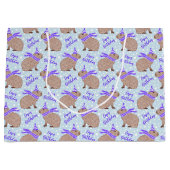 Capy Birthday Capybara Funny Dierenvriend Groot Cadeauzakje (Voorkant)