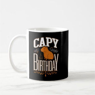 Capy Birthday, Capybara Plush, Cappybara, Capybara Koffiemok