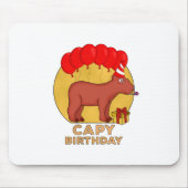 Capy Birthday Muismat (Voorkant)