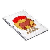 Capy Birthday Notitieboek (Rechterzijde)