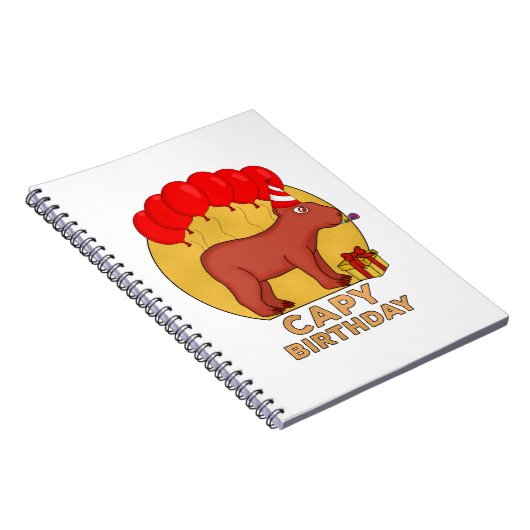Capy Birthday Notitieboek (Rechterzijde)