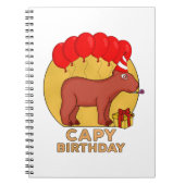Capy Birthday Notitieboek (Voorkant)