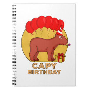 Capy Birthday Notitieboek