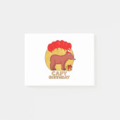 Capy Birthday Post-it® Notes (Voorkant)