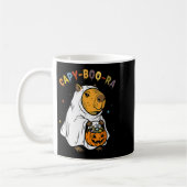 Capy-boo-ra Cappy Halloween Funny Capybara Costume Koffiemok (Links)