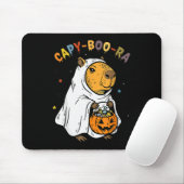 Capy-boo-ra Cappy Halloween Grappig Capybara Kostu Muismat (Met muis)
