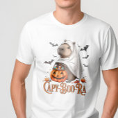 Capy-boo-ra Capybara Halloween Grappig T-shirt