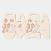 Capy capy birthday bedankdoosjes (Ongevouwen)