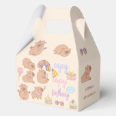 Capy capy birthday bedankdoosjes (Achterkant)