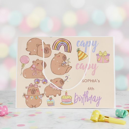 Capy capy birthday groot cadeauzakje