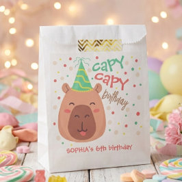 Capy capy capybara verjaardag bedankzakje