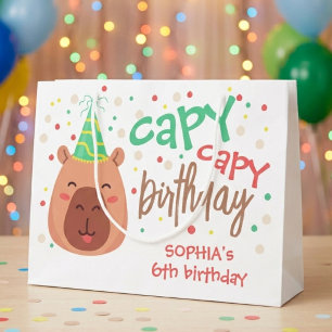 Capy capy capybara verjaardag groot cadeauzakje