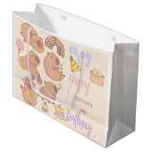 Capy capy verjaardag groot cadeauzakje (Voorkant Gekanteld)