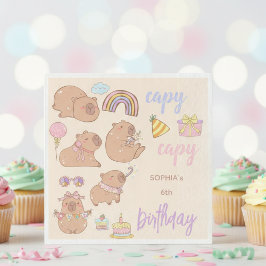 Capy capy verjaardag servet