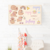 Capy capy verjaardag spandoek (Insitu)