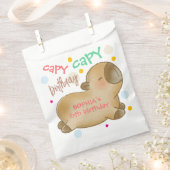Capy capybara verjaardag bedankzakje (Geknipt)