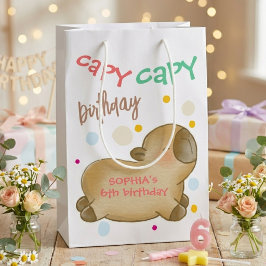 Capy capybara verjaardag medium cadeauzakje