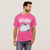Capy Chillin' Like A Capybara T-shirt (Voorkant volledig)