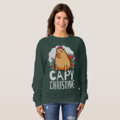 Capy Christmas Capybara Trui (Voorkant volledig)