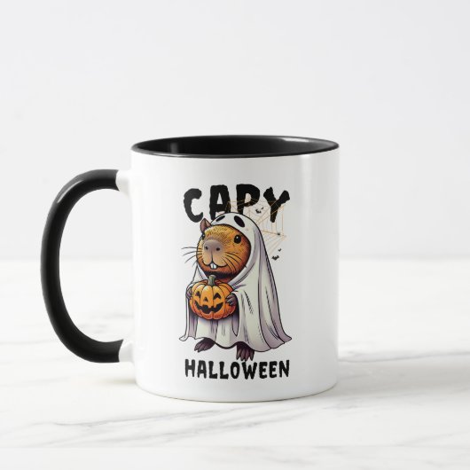 Capy Halloween Capybara Mok (Links)