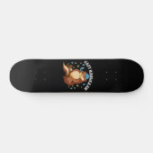 Capy Hanukkah Funny Jewish Capybara Hanukkah Gift Persoonlijk Skateboard (Horizontaal)
