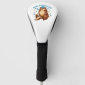 Capy Hanukkah Grappige Joodse Capybara Hanukkah Ca Golfheadcover (Voorkant)