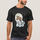 Capy Pull Up Capybara Meme Cute Capybara Anima T-shirt (Voorkant)