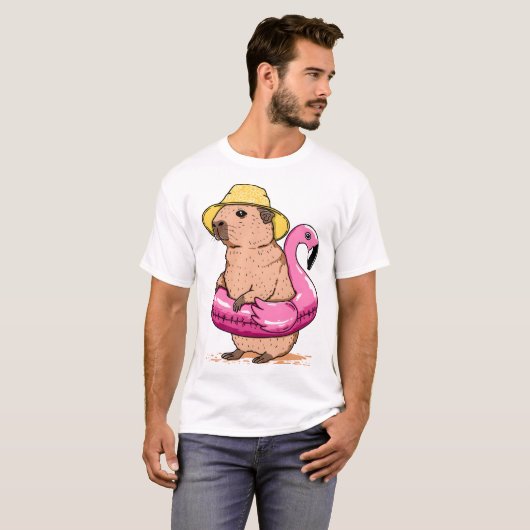 Capy Summer T-shirt (Voorkant volledig)