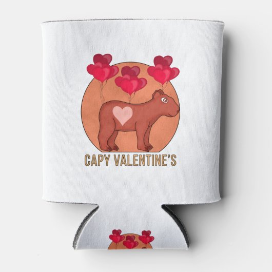 Capy Valentijns Blikjeskoeler (Voorkant)