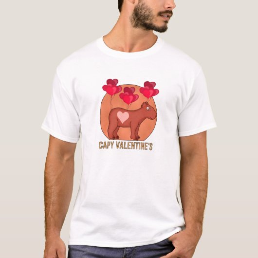Capy Valentijns T-shirt (Voorkant)