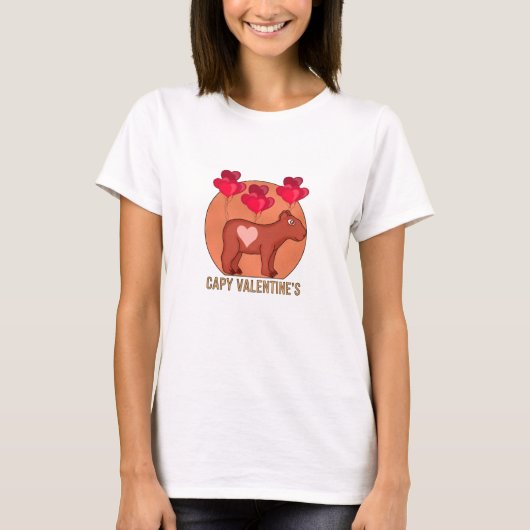 Capy Valentijns T-shirt (Voorkant)