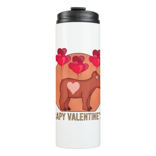 Capy Valentijns Thermosbeker (Voorkant)