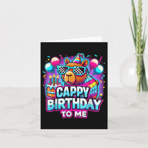 Capy Verjaardag Grappig Cappy Verjaardag voor mij  Kaart