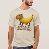 Capybaleli Bananelli – Italiaanse Brainrot Banana  T-shirt (Voorkant)