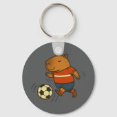 Capyball Champion: de sportieve Capybara Sleutelhanger (Voorkant)