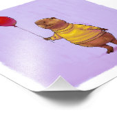 Capyballon Foto Afdruk (Hoek)