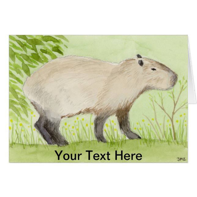 Capybara (Voorkant Horizontaal)