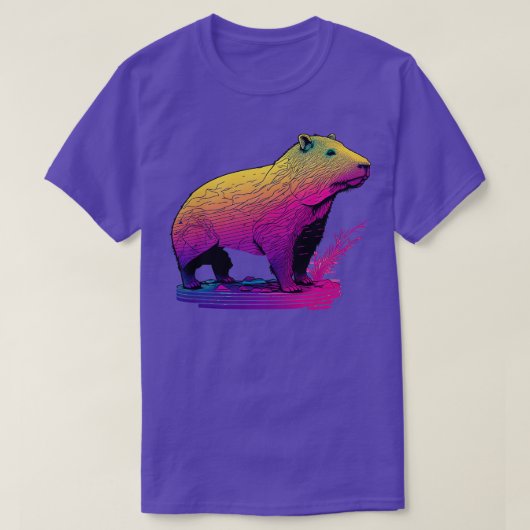 Capybara 2 t-shirt (Design voorkant)