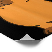 Capybara 67 Meme Six Seven Funny  Poster (Hoek)