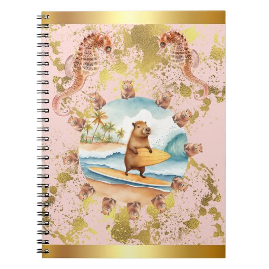 CAPYBARA-7 NOTITIEBOEK (Voorkant)