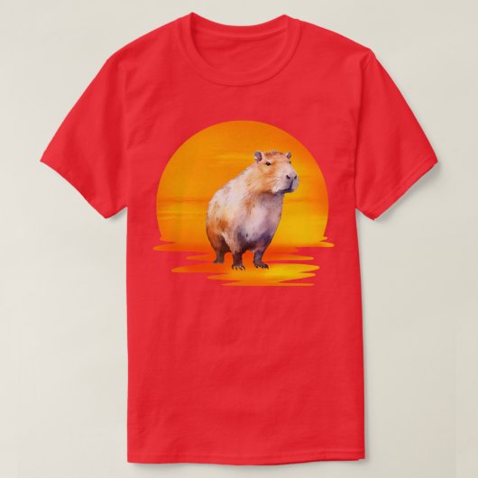 Capybara 9 t-shirt (Design voorkant)