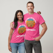 Capybara Alles is beter met Capybara T-shirt (Unisex)