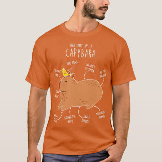 Capybara Anatomie 4 T-shirt