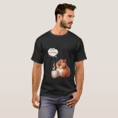 capybara and morining coffe    t-shirt (Voorkant volledig)