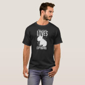 Capybara Animal Cute Lesser Rodent Swimming 2 T-shirt (Voorkant volledig)