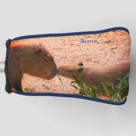 Capybara Animal Putter Golf Head Hoesje Golfheadcover